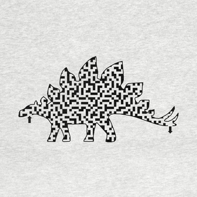 Stegosaurus Dinosaur Maze by gorff